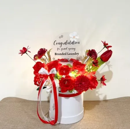 Bloom Box Akrilik Ucapan Grand Opening Halmahera Tengah